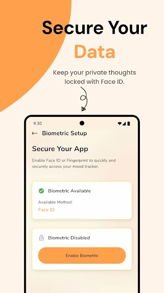 Secure data screenshot